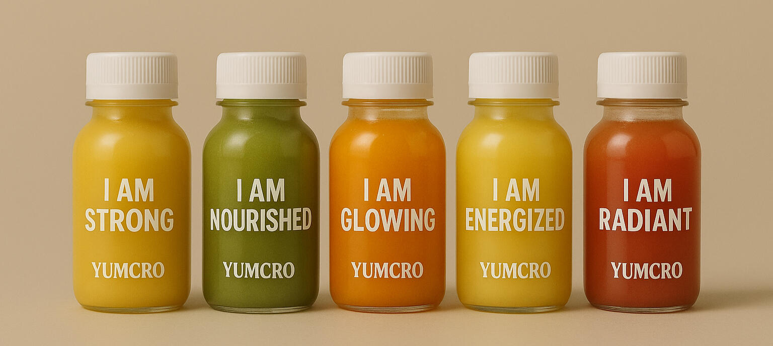 Yumcro Wellness Affirmation Shots